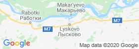 Lyskovo map